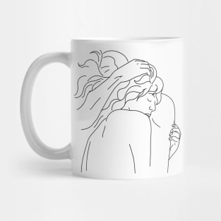 lovers' embrace Mug